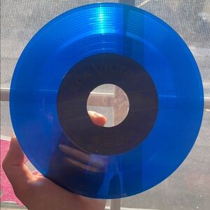 RCA Victor Blue Vinyl Record Al Goodman & his orchestra 45 rpm